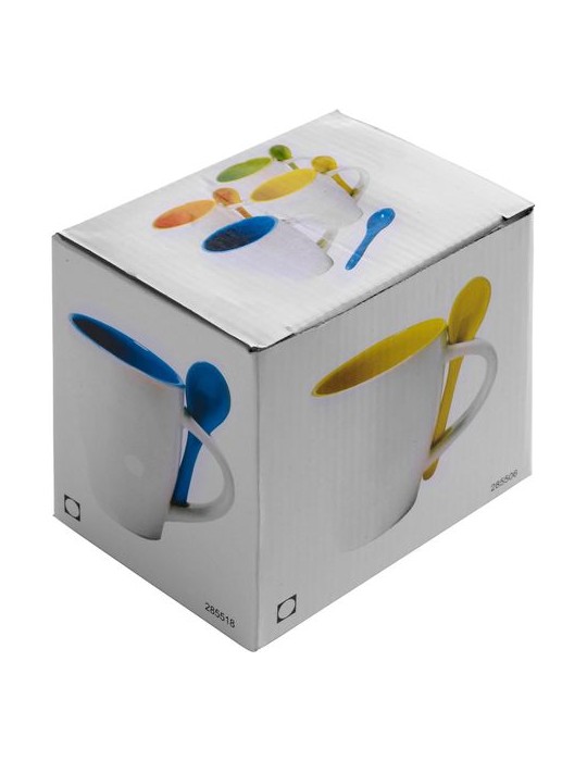Mug personnalisable avec cuillère pour entreprise