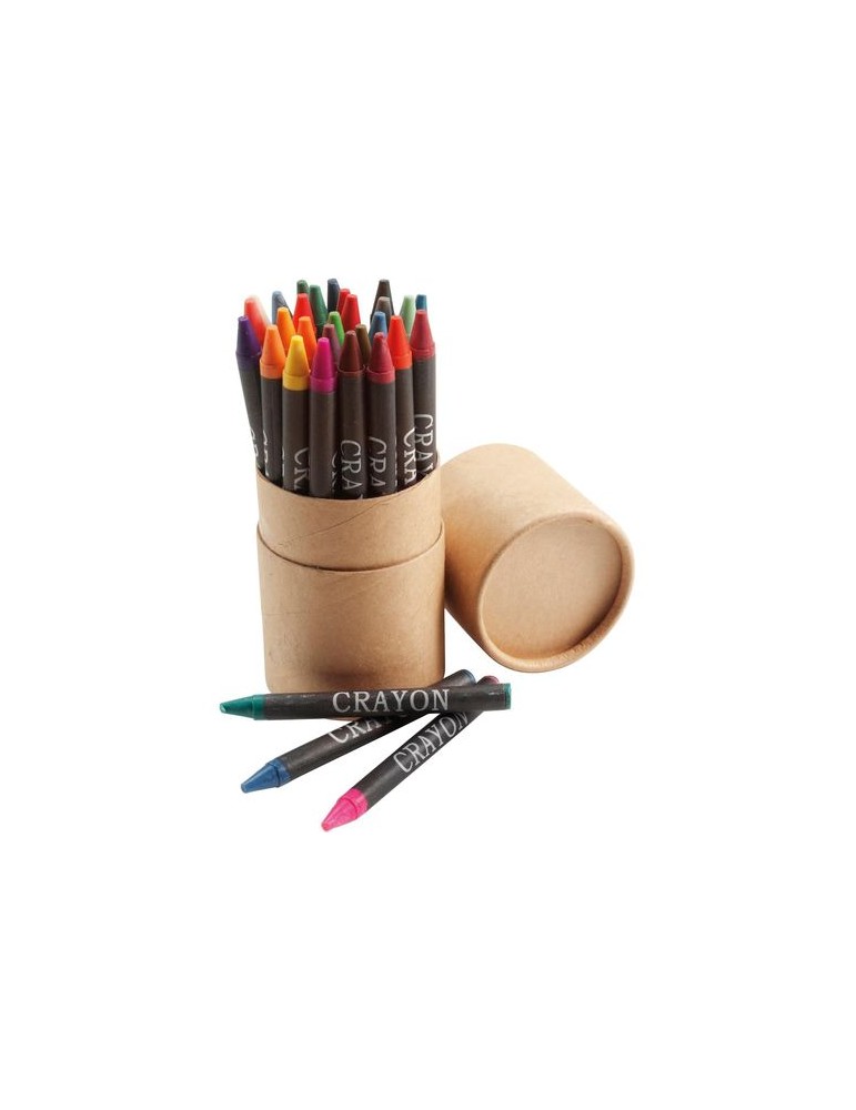 Crayon de couleur personnalisable en tube