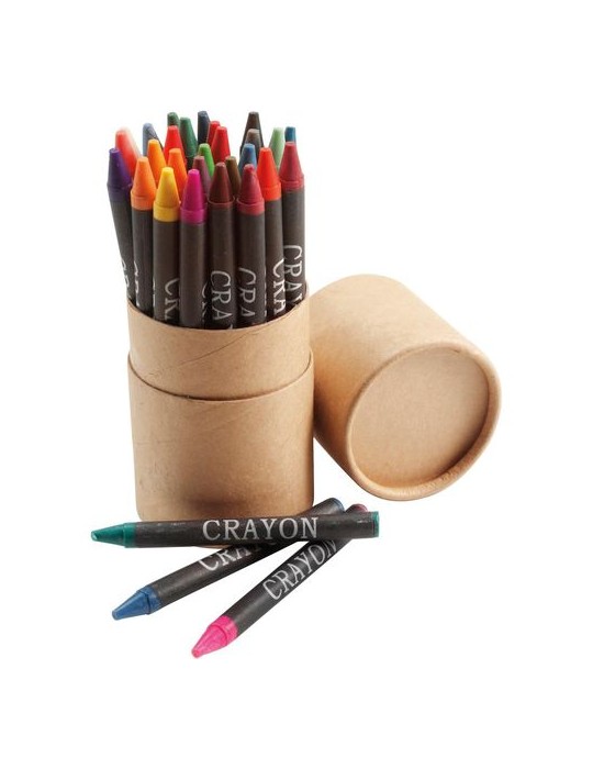 Crayon de couleur personnalisable en tube