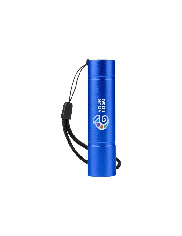 Lampe de poche COB en aluminium recyclé Sami