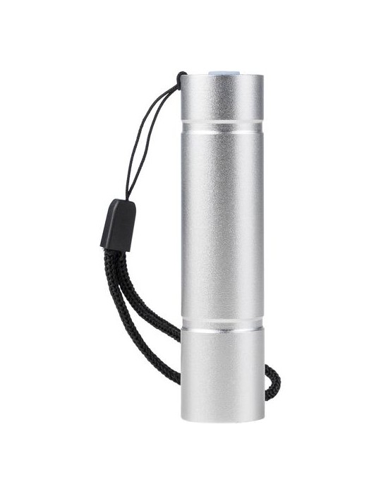 Lampe de poche COB en aluminium recyclé Sami