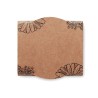 Pot  et personnalisé de graines de myosotis - FORGET ME NOT Couleurs : bois Matières : terre cuite personnalisable avec votre lo