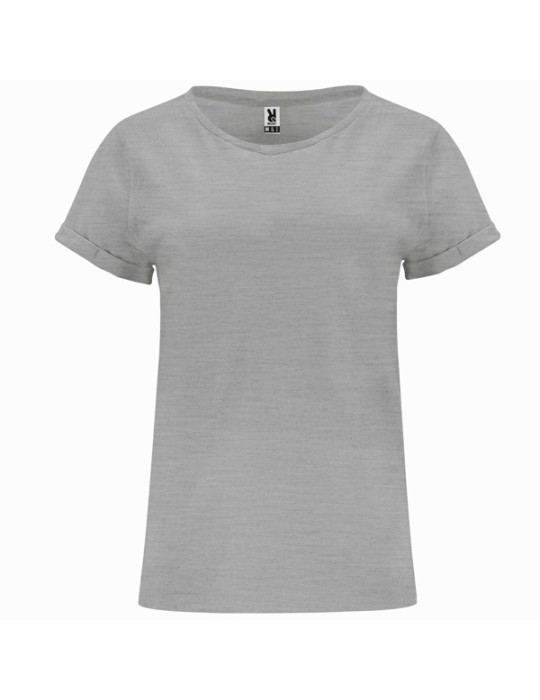T-shirt à surpiqûres renforcées, logo entreprise coton | Cies