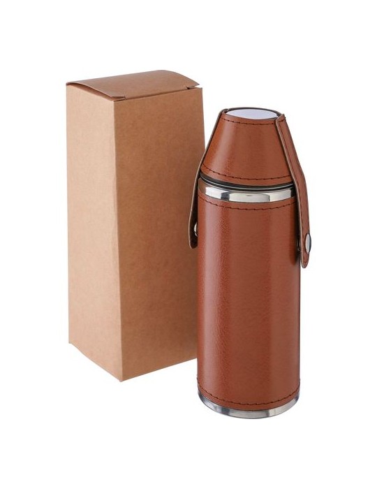 Gourde de 230 ml en acier inoxydable recyclé personnalisée Brock