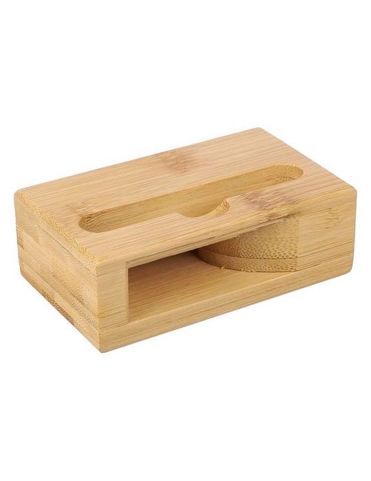 Support de téléphone en bambou personnalisé Albert