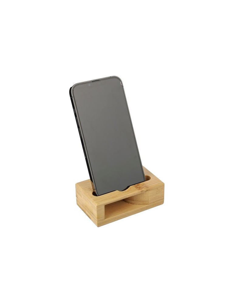 Support de téléphone en bambou personnalisé Albert