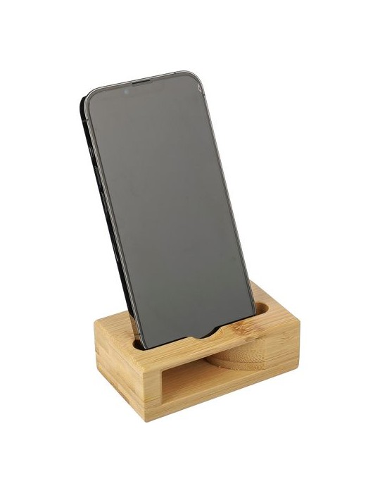 Support de téléphone en bambou personnalisé Albert