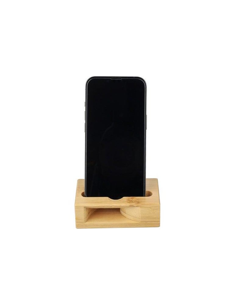 Support de téléphone en bambou personnalisé Albert