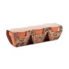 Pots s en terre cuite pour herbes - FLOWERPOT (3 unités) Couleurs : bois Matières : terre cuite cadeau entreprise pas cher