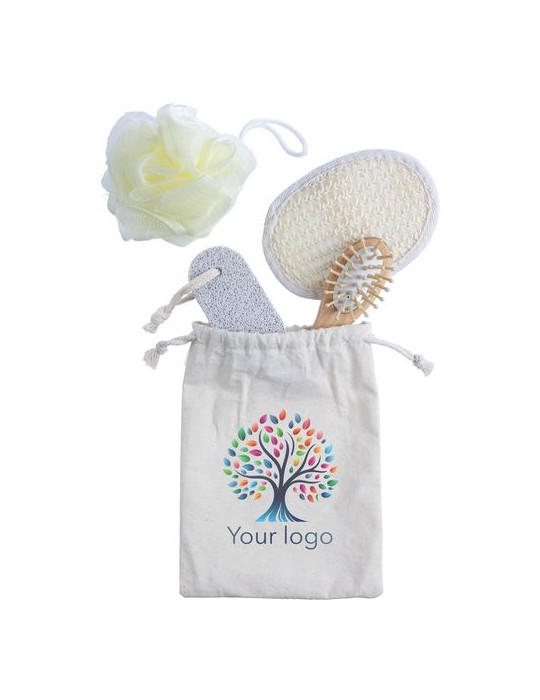Parure de bain publicitaire Jean