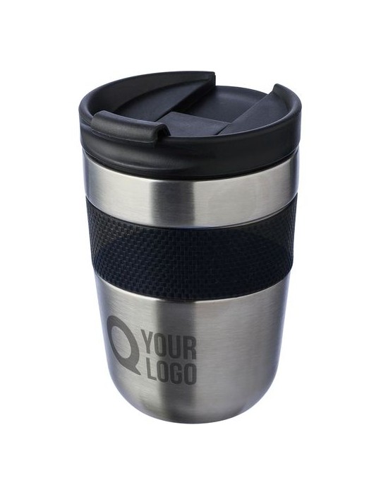 Mug isotherme en acier inoxydable recyclé publicitaire Keith