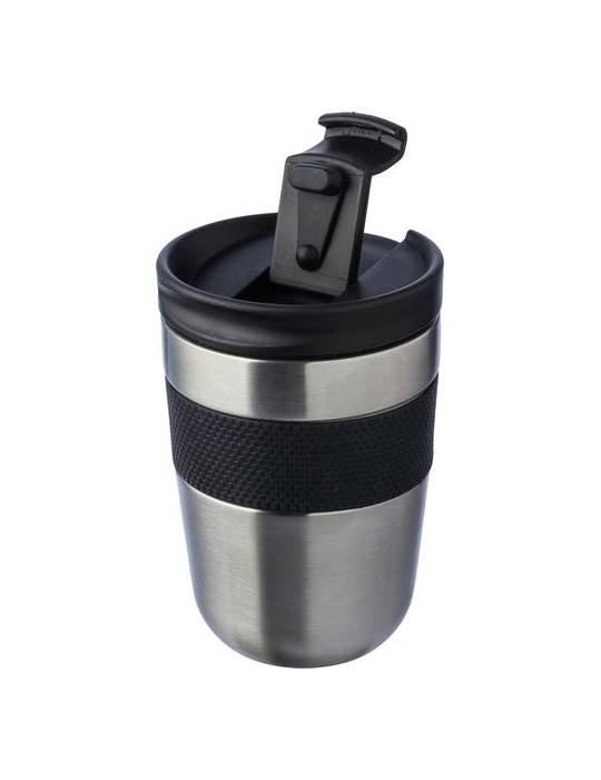 Mug isotherme en acier inoxydable recyclé publicitaire Keith