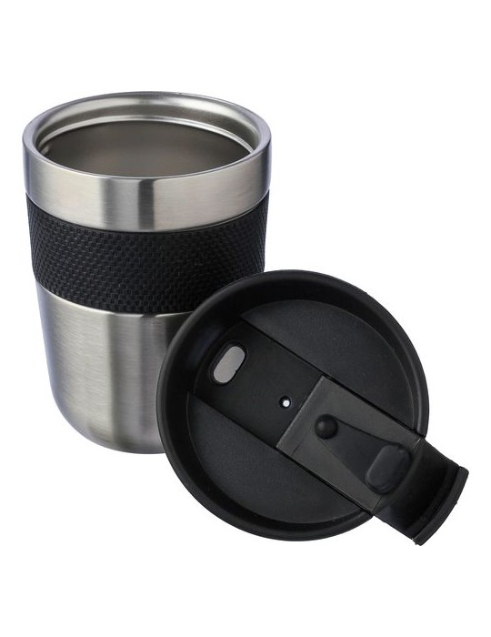Mug isotherme en acier inoxydable recyclé publicitaire Keith