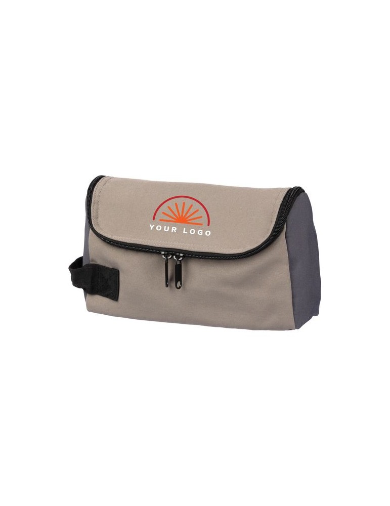 Trousse de toilette personnalisée en polyester Niklas pas cher