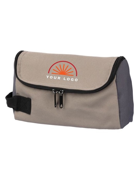 Trousse de toilette personnalisée en polyester Niklas pas cher
