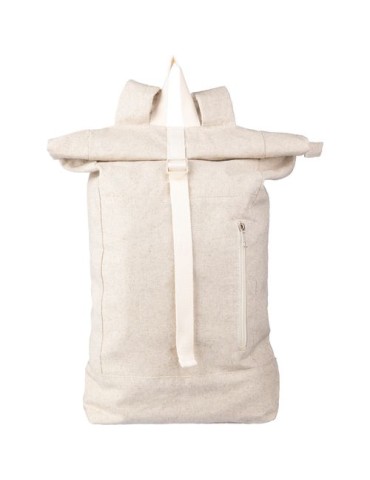 Sac à dos roll-top en chanvre Personnalisé pas cher - Margarete