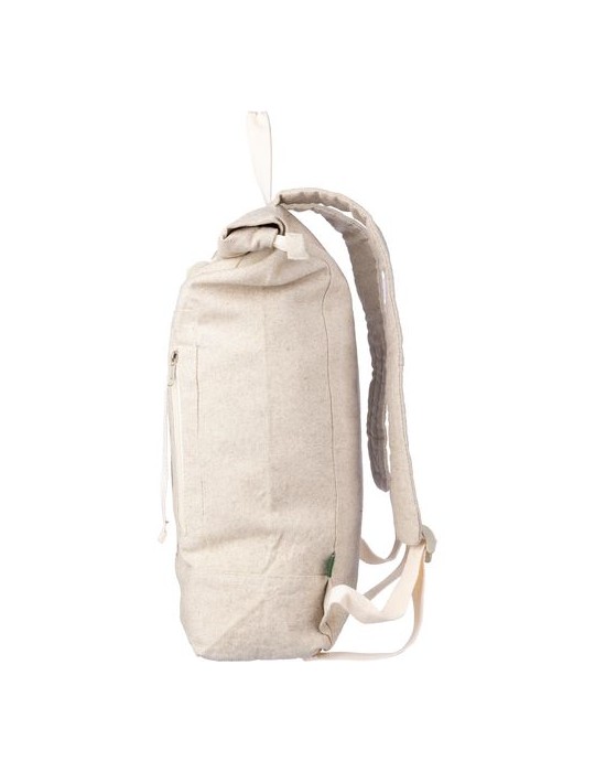 Sac à dos roll-top en chanvre Personnalisé pas cher - Margarete