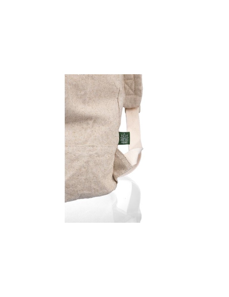 Sac à dos roll-top en chanvre Personnalisé pas cher - Margarete
