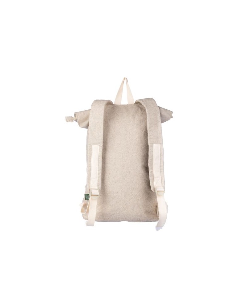 Sac à dos roll-top en chanvre Personnalisé pas cher - Margarete