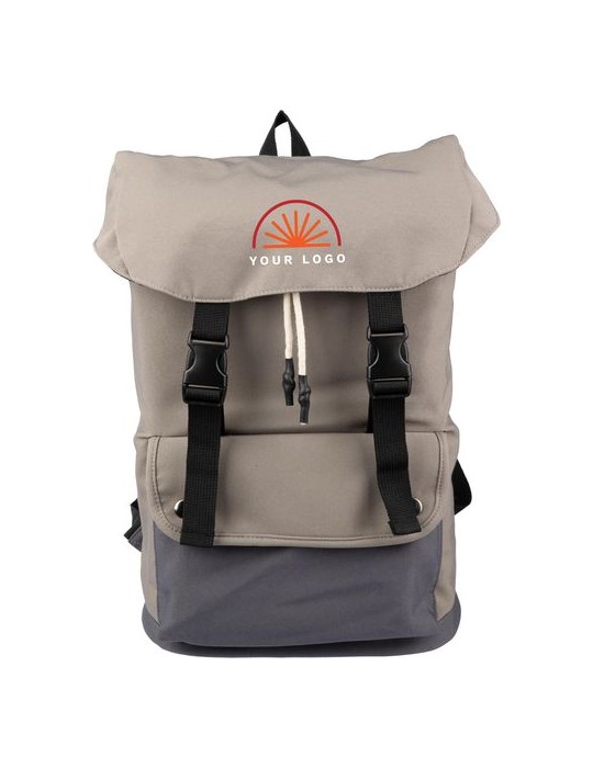 Sac à dos porte-ordinateur en polyester Personnalisé pas cher - Jürgen