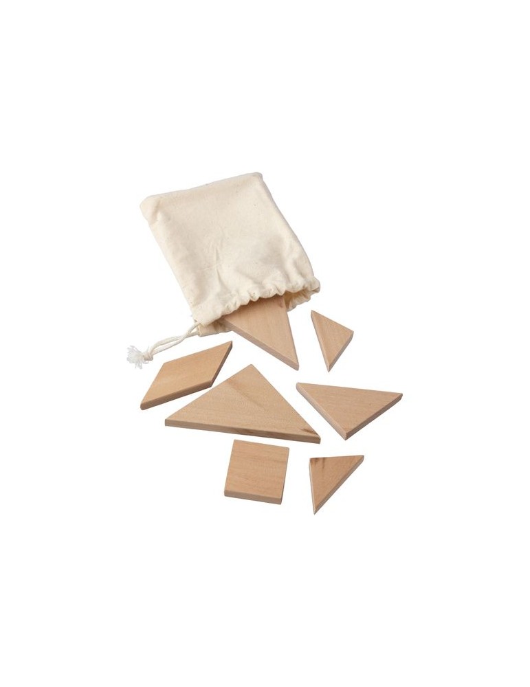 Puzzle Tangram en Bois - Cadeau d'Entreprise