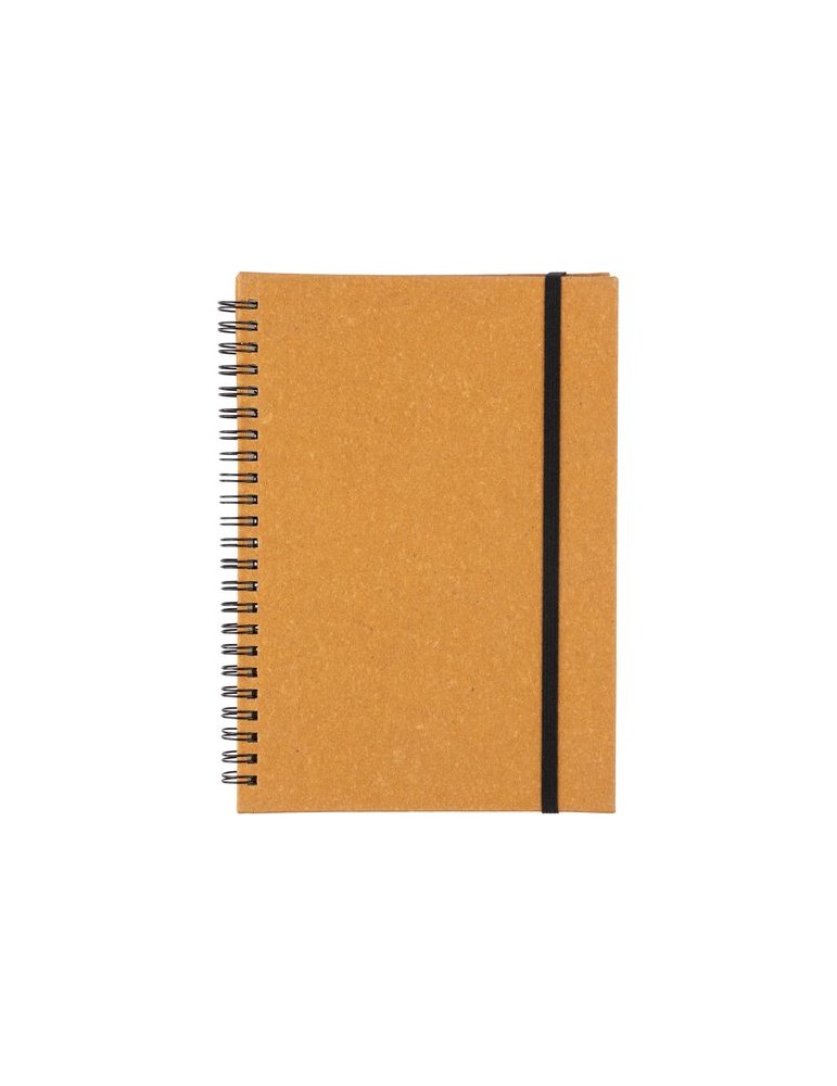 Carnet A5 en cuir recyclé personnalisé - et élégant pas cher