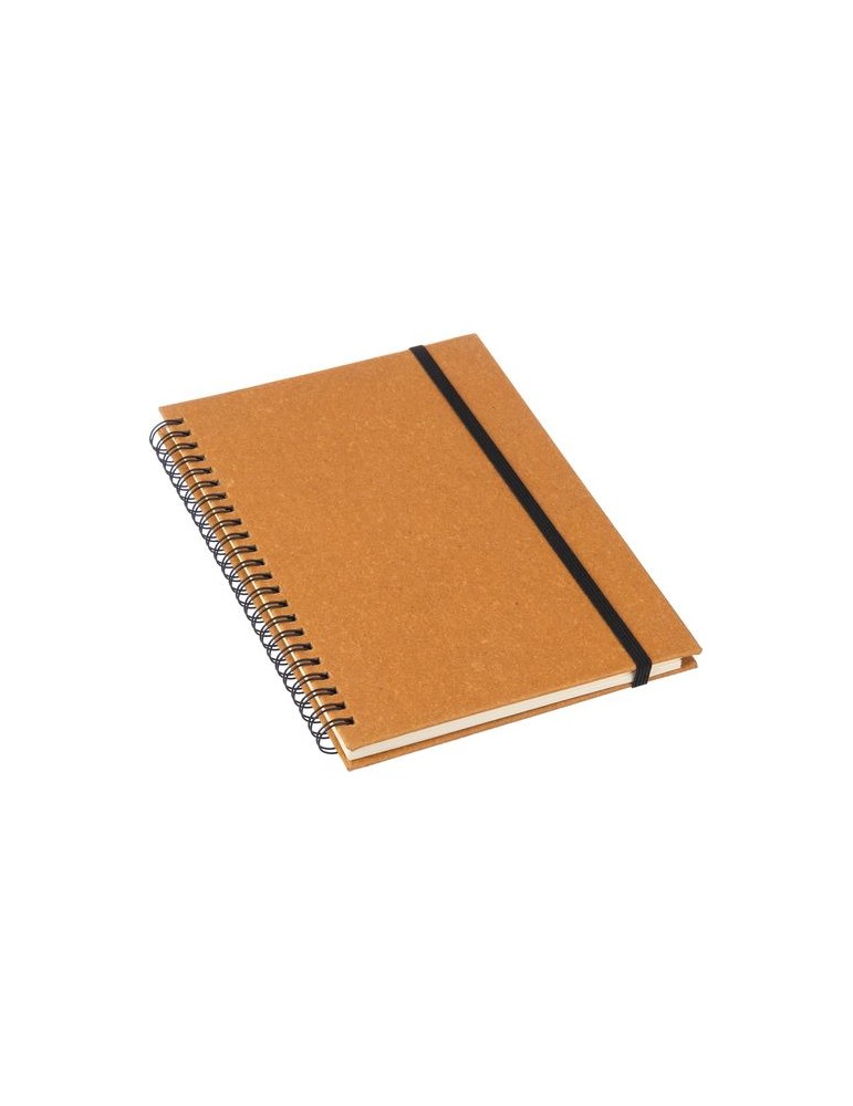 Carnet A5 en cuir recyclé personnalisé - et élégant pas cher