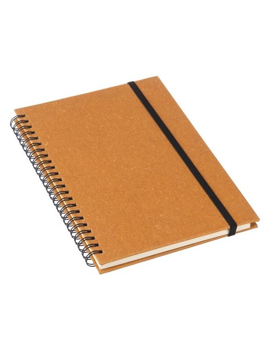 Carnet A5 en cuir recyclé personnalisé - et élégant pas cher