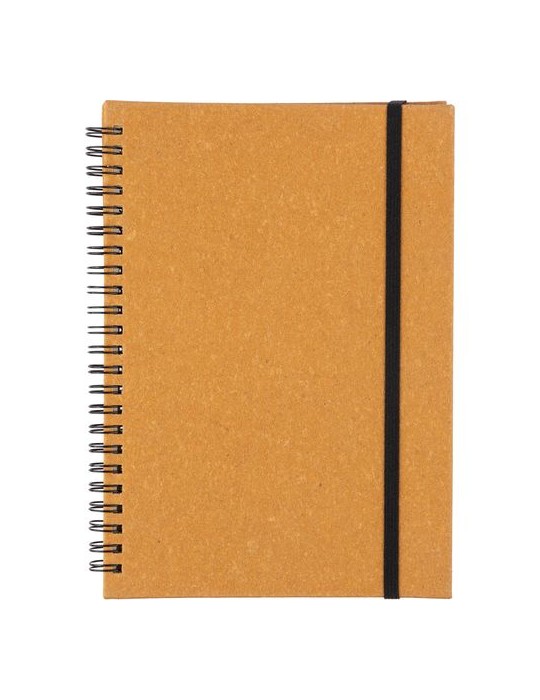 Carnet A5 en cuir recyclé personnalisé - et élégant pas cher