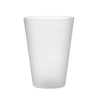 Gobelet réutilisable  300ml FESTA Matières : polypropylène (PP) Couleurs : blanc transparent cadeau entreprise pas cher