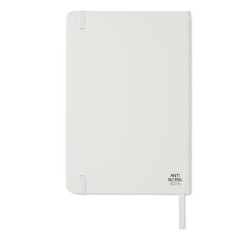 Carnet A5 antibactérien premium personnalisé ARCO CLEAN Matières : papier Couleurs : blanc 2