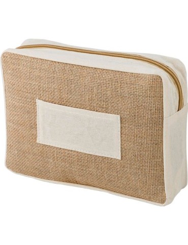 Trousse de Toilette en Jute Personnalisée - Julian, Objets Publicitaires 2