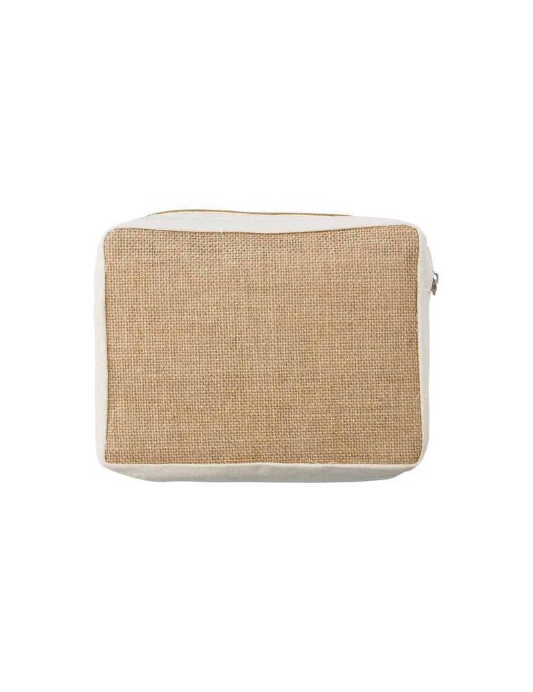 Trousse de Toilette en Jute Personnalisée - Julian, Objets Publicitaires