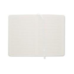 Carnet A5 antibactérien premium personnalisé ARCO CLEAN Matières : papier Couleurs : blanc goodies publicitaire événementiel