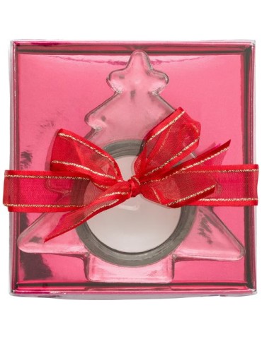 Porte-bougie en verre élégant - Cadeau parfait personnalisé pas cher