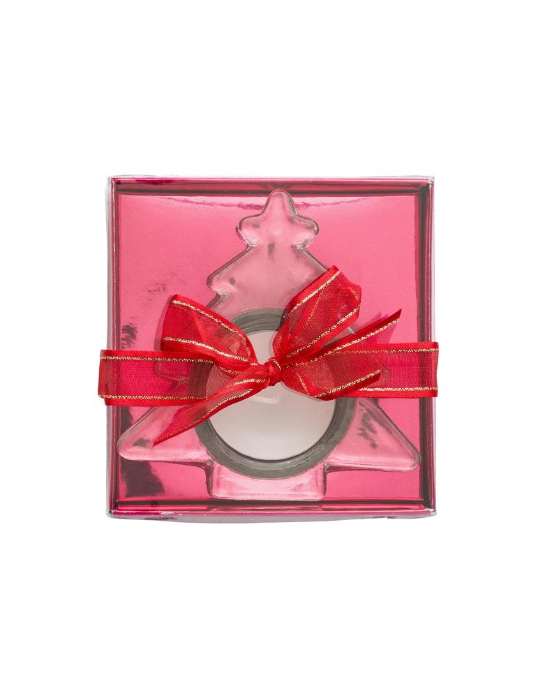 Porte-bougie en verre élégant - Cadeau parfait personnalisé pas cher
