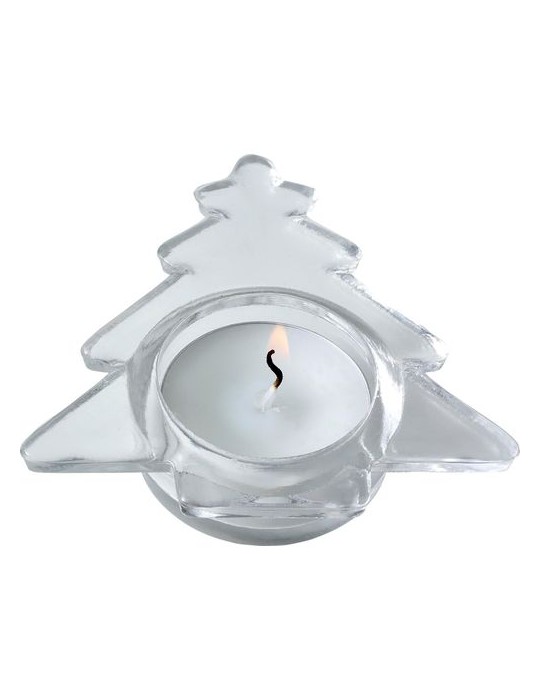 Porte-bougie en verre élégant - Cadeau parfait personnalisé pas cher