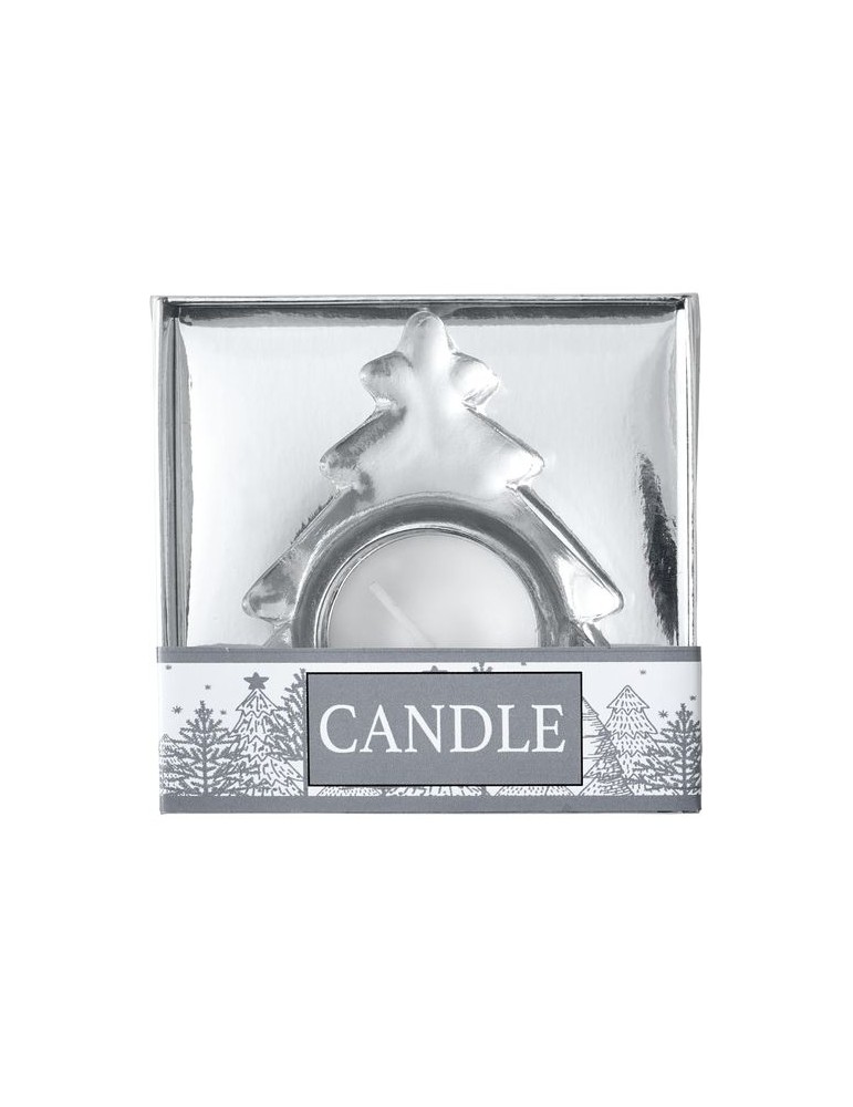 Porte-bougie en verre élégant - Cadeau parfait personnalisé pas cher
