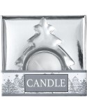 Porte-bougie en verre élégant - Cadeau parfait personnalisé pas cher