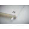 Carnet A5 antibactérien premium personnalisé ARCO CLEAN Matières : papier Couleurs : blanc marquage laser ultra précis