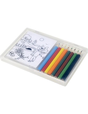 Set à Dessin 8 Crayons Colorés Personnalisé - Adita 2