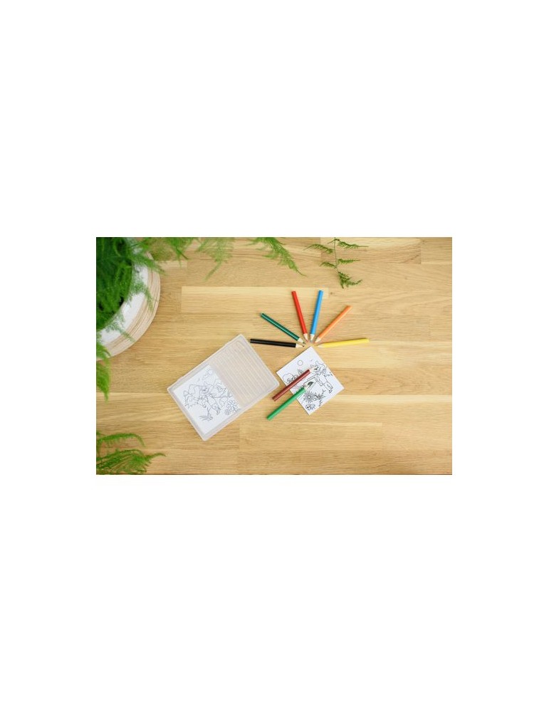 Set à Dessin 8 Crayons Colorés Personnalisé - Adita