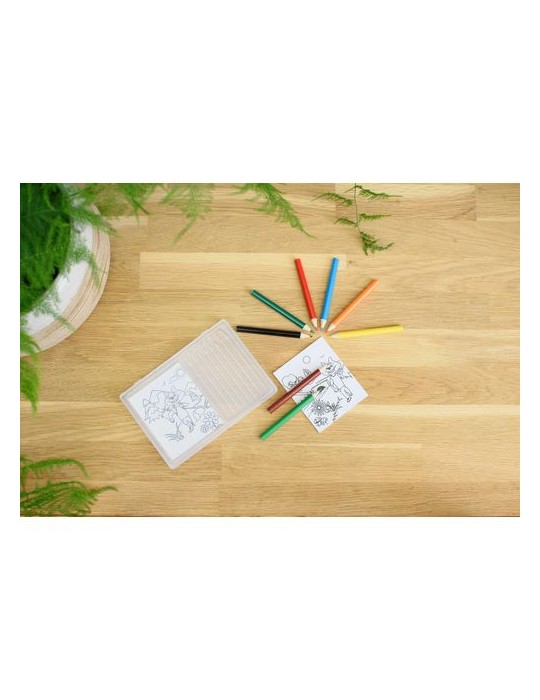 Set à Dessin 8 Crayons Colorés Personnalisé - Adita