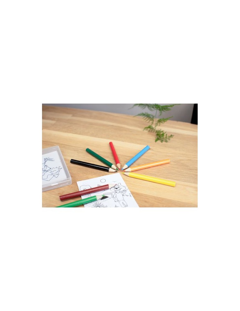 Set à Dessin 8 Crayons Colorés Personnalisé - Adita