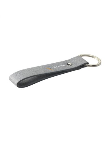 Recycled Denim Textile Keyring porte-clés
