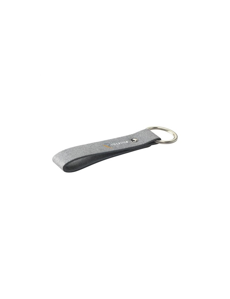 Recycled Denim Textile Keyring porte-clés