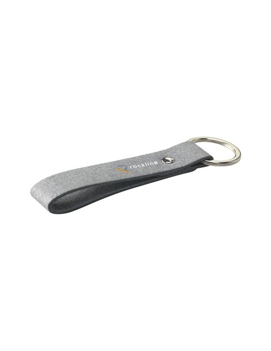 Recycled Denim Textile Keyring porte-clés