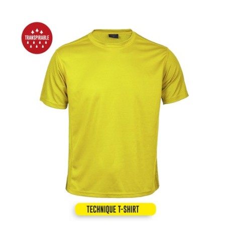 T-Shirt Personnalisable Technique Adulte - Tecnic Rox Matières : polyester Taille textile : M Couleurs : blanc goodies entrepris