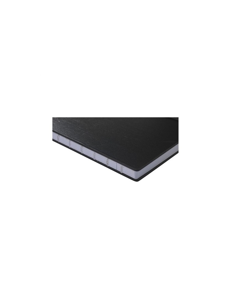Bamboo Journal Naked Spine Notebook Black A5 carnet de notes