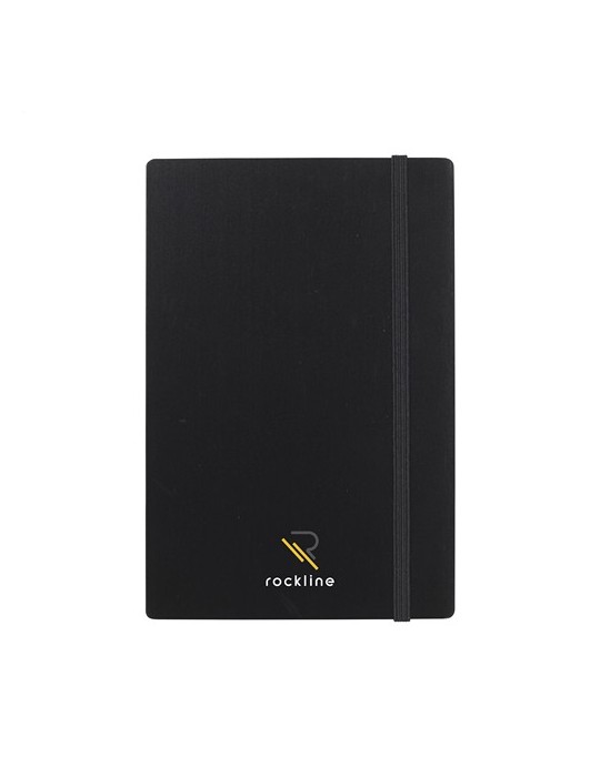 Bamboo Journal Naked Spine Notebook Black A5 carnet de notes